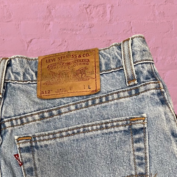 VTG Levi’s 512 Mom Jeans Light Wash 10 - Picture 5 of 7
